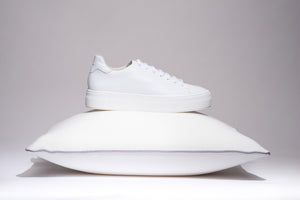 Sneakers, White, Unisex - MARATOWN - super cushioned sole - most comfortable shoes