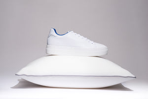 Sneakers, White, Blue Limited Edition.