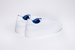Sneakers, White, Blue Limited Edition.