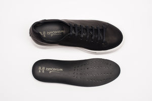 Sneakers, Bk & W, Unisex.
