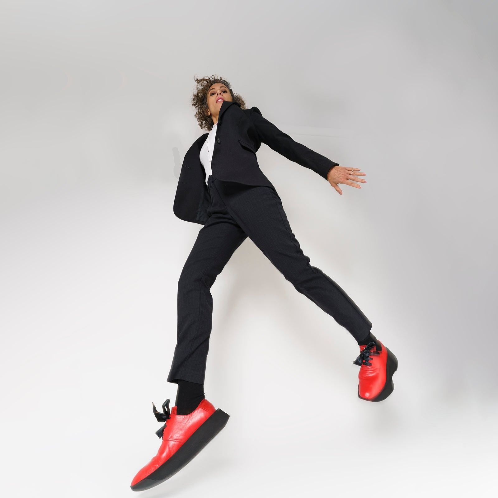 MARATOWN Women's Most Comfortable Dress Shoes, red
