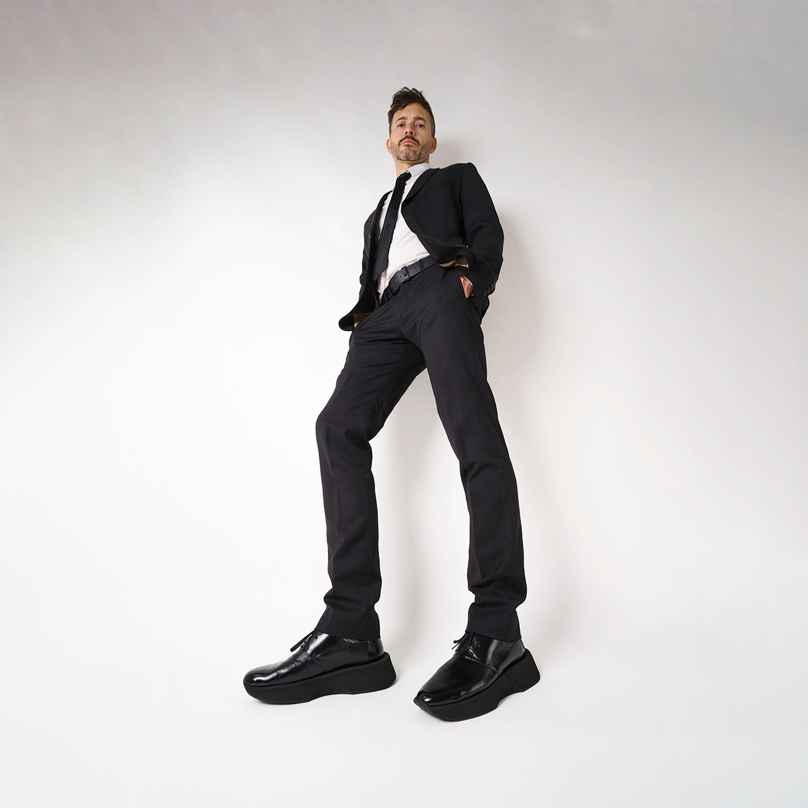 MARATOWN Men's Most Comfortable Dress Shoes, black
