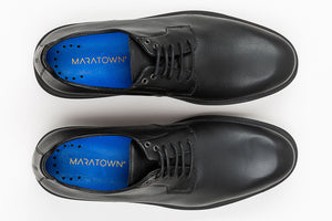 Most Comfortable Mens Dress Shoes For Work - MARATOWN - super cushioned sole - most comfortable shoes