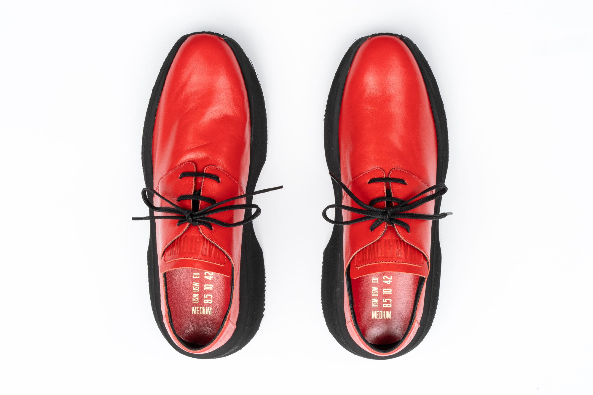 Men - Red Leather Men - Red Leather
