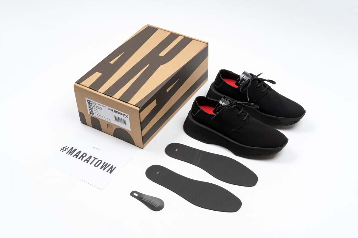 Mens Black Maratown dressed up sneakers maximalist cushy cushioned shoes most comfortable dress shoes walkinng on clouds dress shoes minimalist sneakers dress shoes for walking all day squishy sole