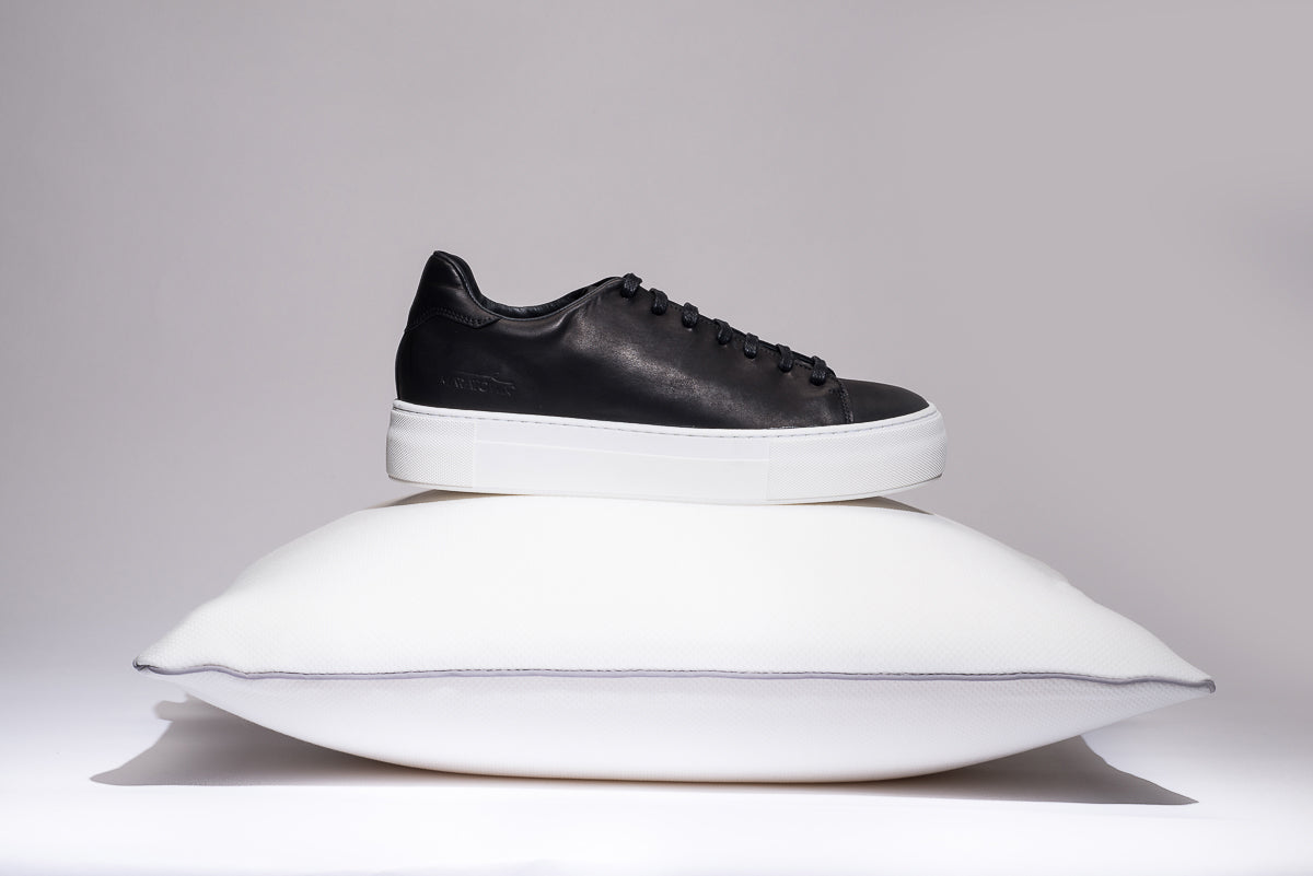 Sneakers, Bk & W, Unisex.