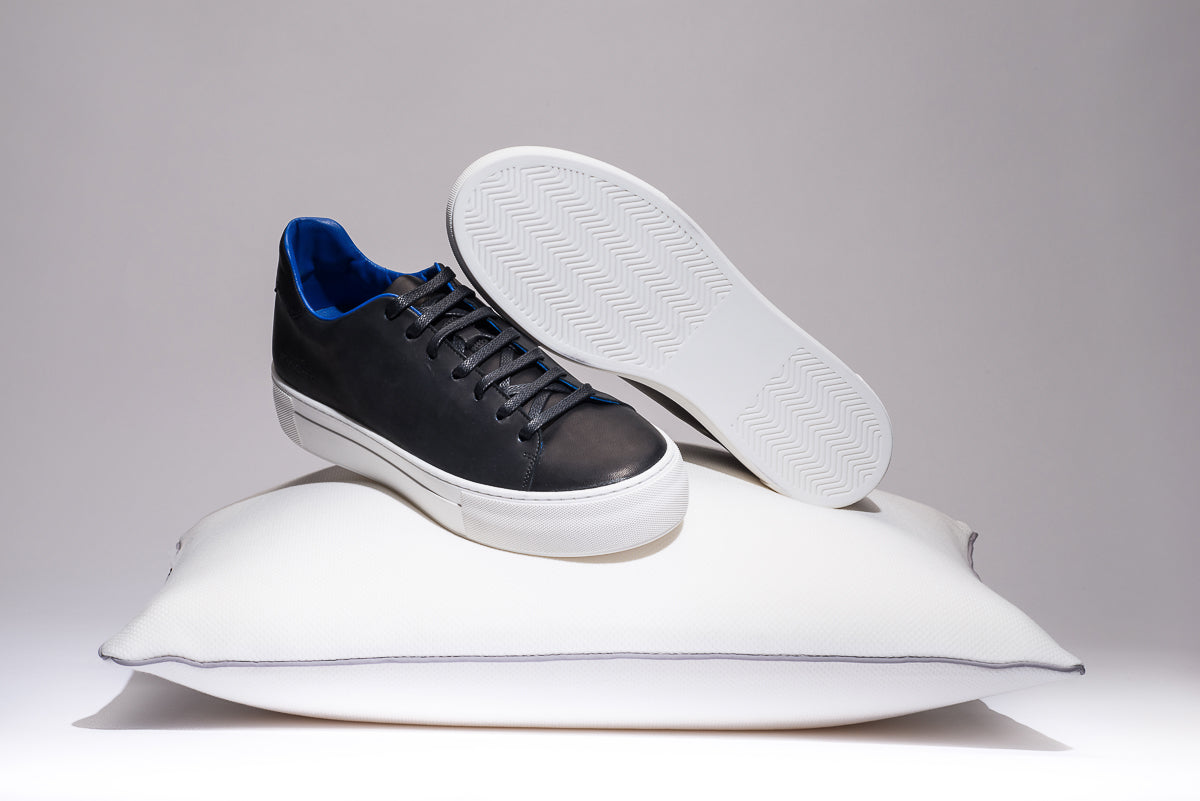 Sneakers, Black & White, Blue Limited Edition.