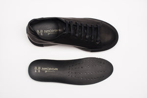 Sneakers, Black, Unisex - MARATOWN - super cushioned sole - most comfortable shoes